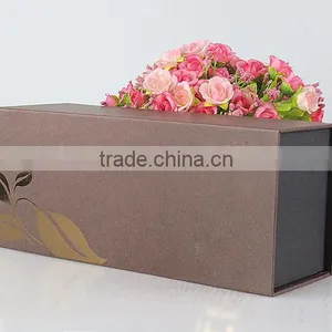 Chinese Factories Wholesale Custom Tea Caddy, Fashion Beautiful Gift Boxes, Deep Coffee Color Storage Box thumbnail-2