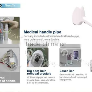Promotion!!!! 808nm Diode Laser Hair Black Dark Skin Removal Machine Alma Hair Removal 8.4 Inches thumbnail-5