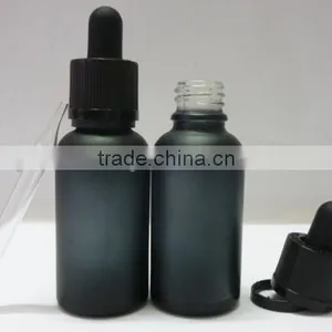 Trade Assuranc Frosted Childproof 30ml Glass Dropper Bottle Glass e Liquid Bottle 10ml 30ml thumbnail-3