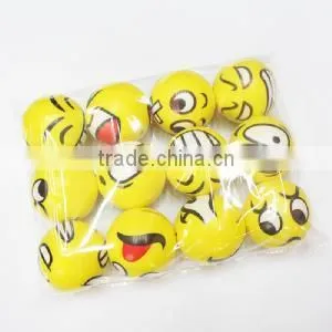 Angry Face PU Toy Ball 6.3cm $1.0 thumbnail-2