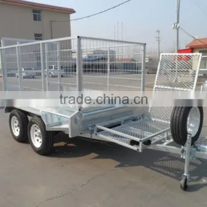 9'x5' Hydraulic Galvanized Tandem Tipper Box Trailer thumbnail-5