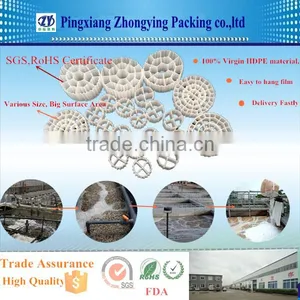 K1 Moving Bed Filter,MBBR Filter Media With 100% Virgin HDPE Material thumbnail-1