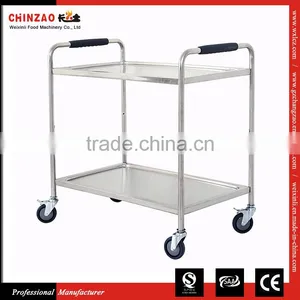 Stainless Steel Hotel Trolley/Stainless Steel Dining Cart/Stainless Steel Serving Cart thumbnail-1