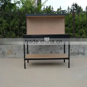 Steel Workbenches With Drawer Wood Work Bench thumbnail-2