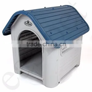 Plastic Dog Kennel Pet House M-L thumbnail-2