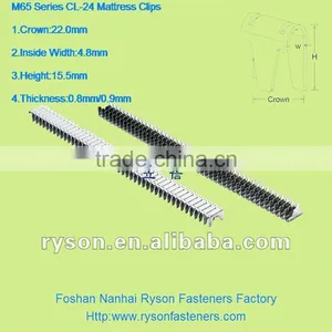 New Type Mattress Clips M65 CL-24 thumbnail-1