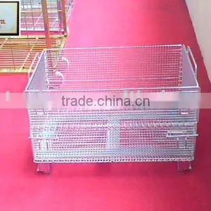 Galvanized Wire Container thumbnail-1