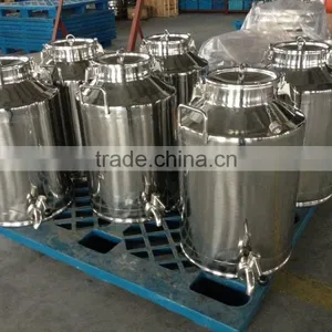 Stainless Steel Milk Can With Outlet thumbnail-1