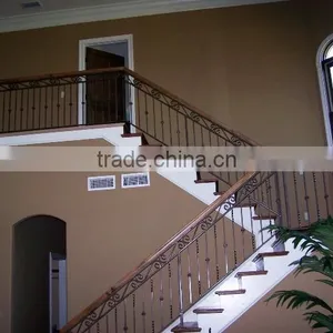 High Quality Galvanized Steel Handrail Easily Install Factory Manufacture thumbnail-2