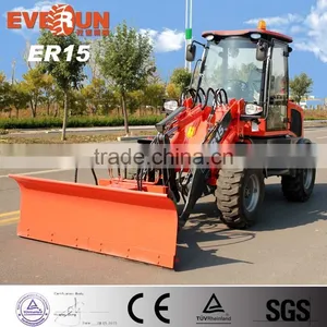 EVERUN Wheel Front End Loader With Snow Blade/snow Blower/snow Bucket thumbnail-5