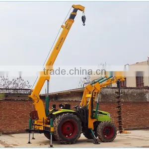 YTO Tractor Mounted Pile Driver in Construction of Power Facilities thumbnail-6