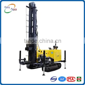 KW30 300m Depth 168 ~ 300mm Diameter Crawler Mounted Multifunctional Geothermal Water Well Drilling Rig thumbnail-1