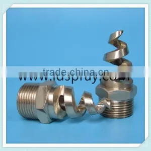 Stainless Steel or Brass or PP Plastic Solid Cone Spiral Water Nozzle thumbnail-5