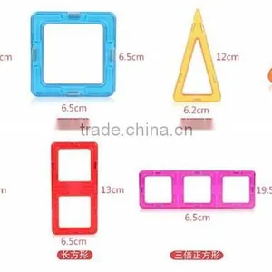 Factory Direct Sell Kids Toy Plastic Magnetic Bulding Blocks With Different Shapes thumbnail-5