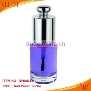 High Quality Amber Glass Nail Polish Bottles Wholesale thumbnail-1
