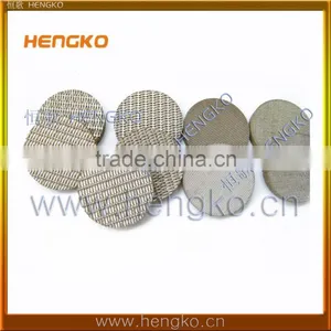 0.5 um - 300 Microns Sintered Porous 316L Stainless Steel Plate Filter thumbnail-6