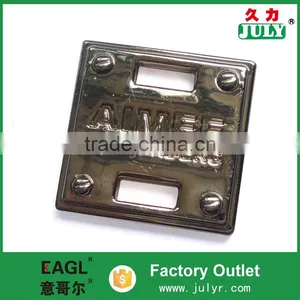 EAGL Favorable Price Best Quality Custom Gold Plate Logo thumbnail-1