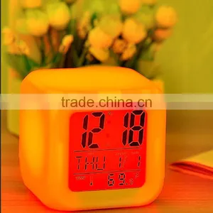 Color Changing Alarm Clock Digital Alarm Clock Promotional Gift Alarm Clock thumbnail-1
