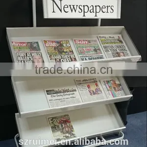 Practical Customized Multi-tier Library Magazine/newspaper Display thumbnail-1