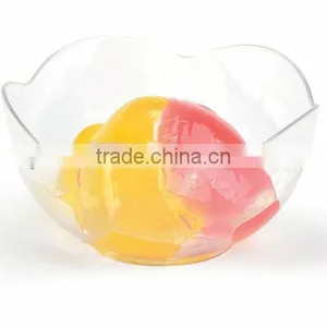 Plastic Transparent Round Salad Bowl thumbnail-4