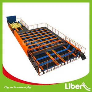 Indoor Large Adult Trampoline Park thumbnail-1