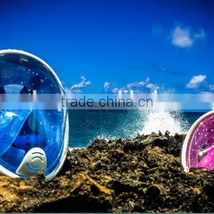 New Arrival Innovative Anti-Fog Dry Diving 180 Degree View Snorkeling Full Face Mask With Gopro Camera Gr10B thumbnail-2