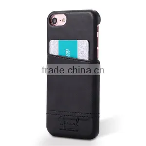 Leather Hard Phone Case With Card Slot For IPhone7 thumbnail-1