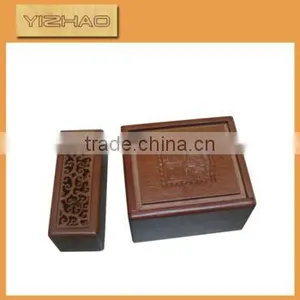 China Supplier High Quality Wooden Gift Boxes for Wine Glasses thumbnail-3