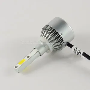 Car Accessories C6 880 881 H27 Cob 30W/Bulb(60W/Set) 6400lm/set(3200lm/b LED COB H7 LED Headlight Bulbs Hi/Lo thumbnail-3