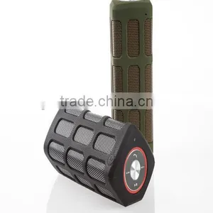 High Quality Waterproof Outdoor Travel Bluetooth Speaker With Power Bank thumbnail-1