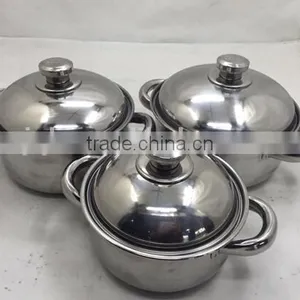 6pcs Cookware Set Stainless Steel Cooking Pot Set thumbnail-4