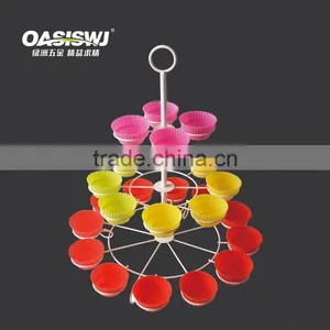 Cupcake Tree Stand for Birthdays and Other Occations 3 Tier Cupcake Holder for 24 Cupcakes and Desserts thumbnail-2