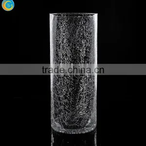 Clear Glass Cylinder Vases and Candle Holders thumbnail-1