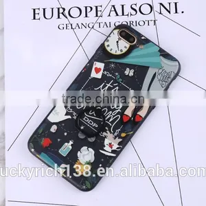 2017 New Customized TPU Black Bottom Phone Case for IPhone 6G/7G thumbnail-2