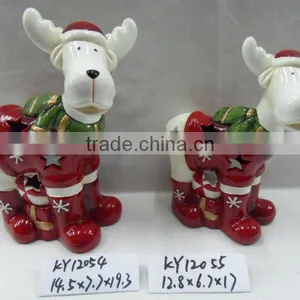 Ceramic Xmas Reindeers thumbnail-1