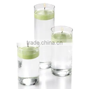 Simple Candleholders Glass Cylinder Vase For Home Decor thumbnail-1
