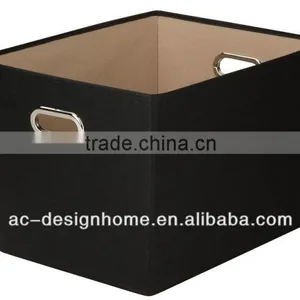 POLYESTER STACKABLE STORAGE BIN thumbnail-1