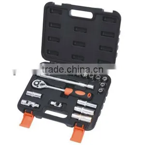 20 Pcs 1/2" Car Repair Use Socket Set, Hex Wrenches, Bit Sockets thumbnail-1
