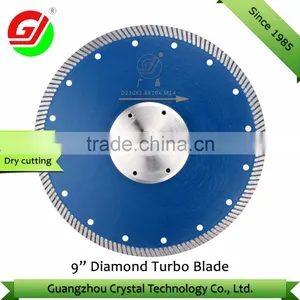 Turbo Type Protective Tooth Diamond Saw Blade for Granite/ 230mm Diamond Blade for Stone/ Diamond Tool Manufacturer thumbnail-2