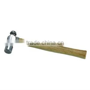 MIRROR POLIISHED BALL PEIN HAMMER WITH BEECH HANDLE thumbnail-1