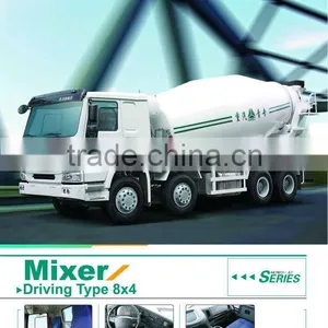 SINOTRUK HOWO Concrete Mixer Truck 8x4 / Mixer Lorry for Export thumbnail-1