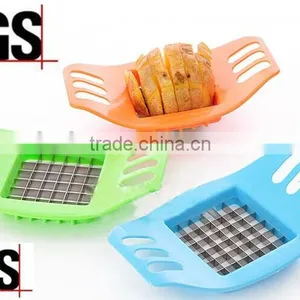 SGS Approved , Manual DIY Potato Chip Slicer / Kitchen Potato Cutter thumbnail-3