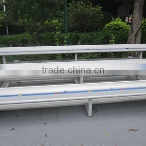 Outdoor Stadium Seating, 3-ROW Mobile Gym Bleacher for Sale thumbnail-2