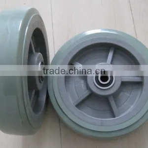 8"*2 Hand Truck Rubber Solid Wheel thumbnail-1