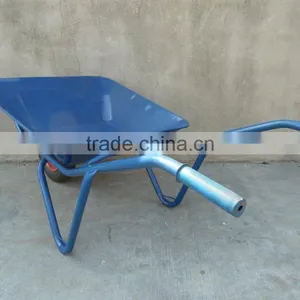 Heavy Duty Wheel Barrow With One Wheel Farm Tool Cart Metal Gardon Cart thumbnail-2