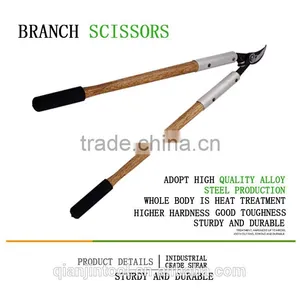 High Quality Oak Wooden Handel Garden Tools Pruning Shears thumbnail-2