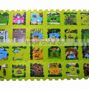 Heat-Transfer Printing Puzzle Mats - Wild Animal Zoo thumbnail-1