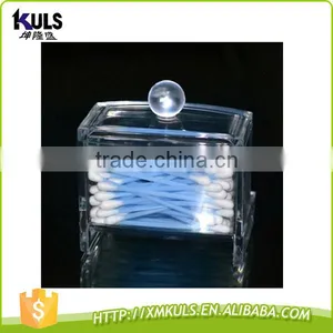 Cotton Swabs Storage Box Transparent PMMA Home Storage Box thumbnail-2