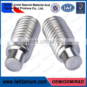 DIN 915 Gr5 M5*16 Titanium Hex Socket Set Screw Dog Point thumbnail-1