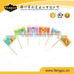 Promotion Cheap Mini Stick Flag Paper Flag in Cutom Print thumbnail-4